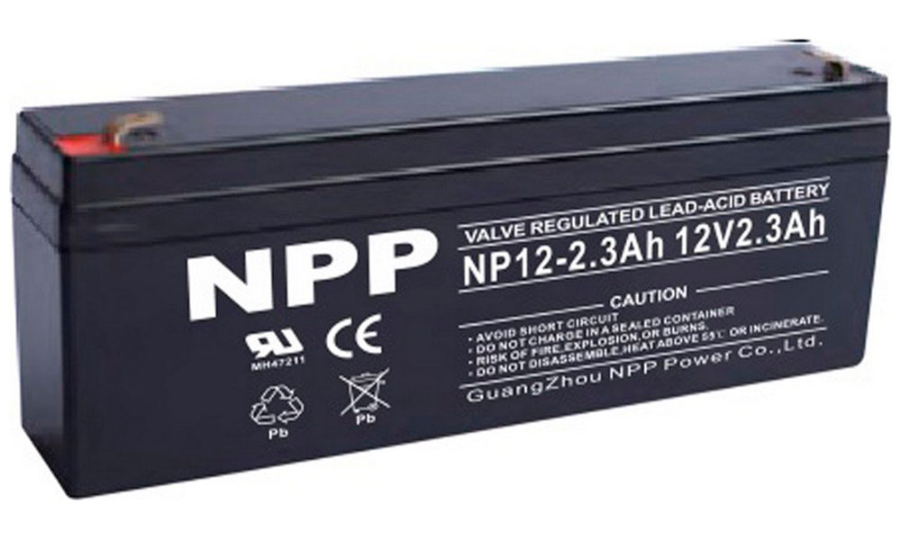 Изображение товара Аккумуляторная батарея NPP NP12-2.3 12V2.3Ah