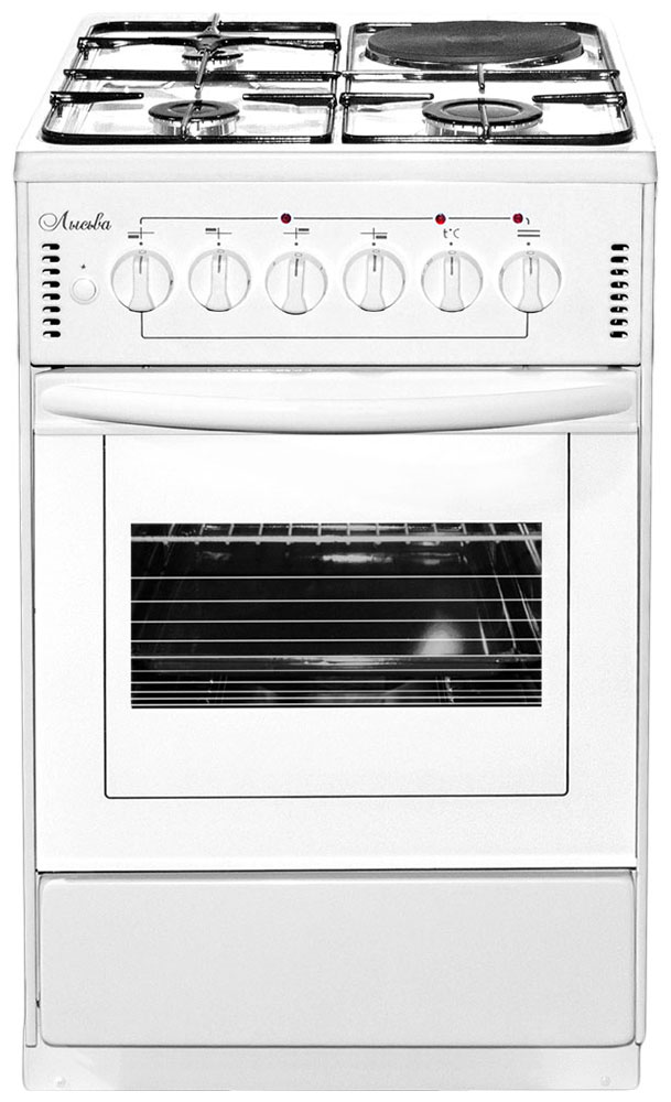 Изображение товара Комбинированная плита Лысьва ЭГ 1/3г01-2у белая