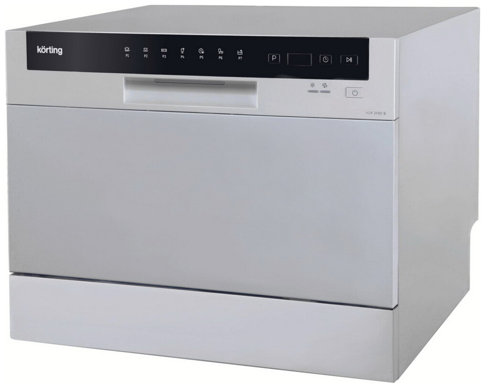 Компактная посудомоечная машина Korting KDF 2050 S посудомоечная машина korting kdf 2050 s