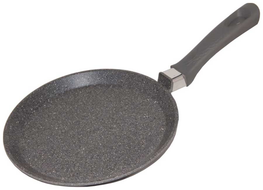 Сковорода блинная Helper ''GRANIT'' 22 см, G5222 сковорода блинная black stone для индукционной плиты 24 см