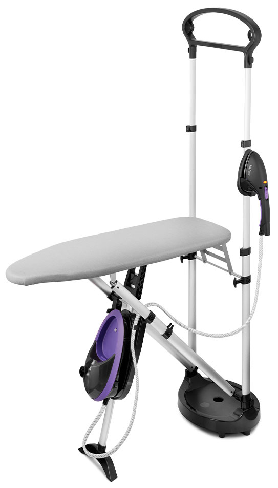 Изображение товара Парогенератор Kitfort КТ-992-1 черно-фиолетовый для быстрой глажки и отпаривания