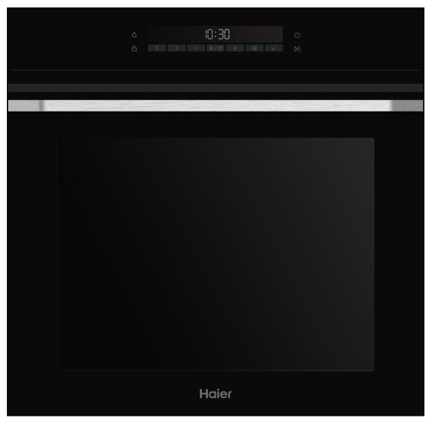 

Электрический духовой шкаф Haier HOQ-P16AS5GB, Черное стекло
