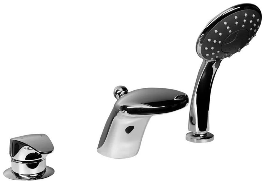 Изображение товара Смеситель на борт ванны Bravat Cobra F5140197CP-1-RUS хром