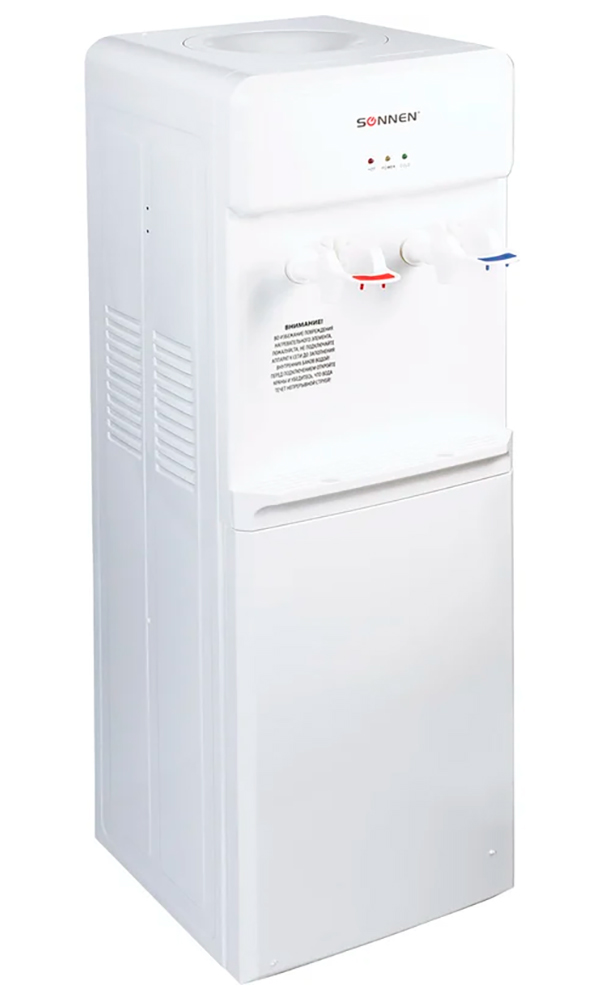 Изображение товара Кулер для воды напольный Sonnen Fs-01, белый (452419)