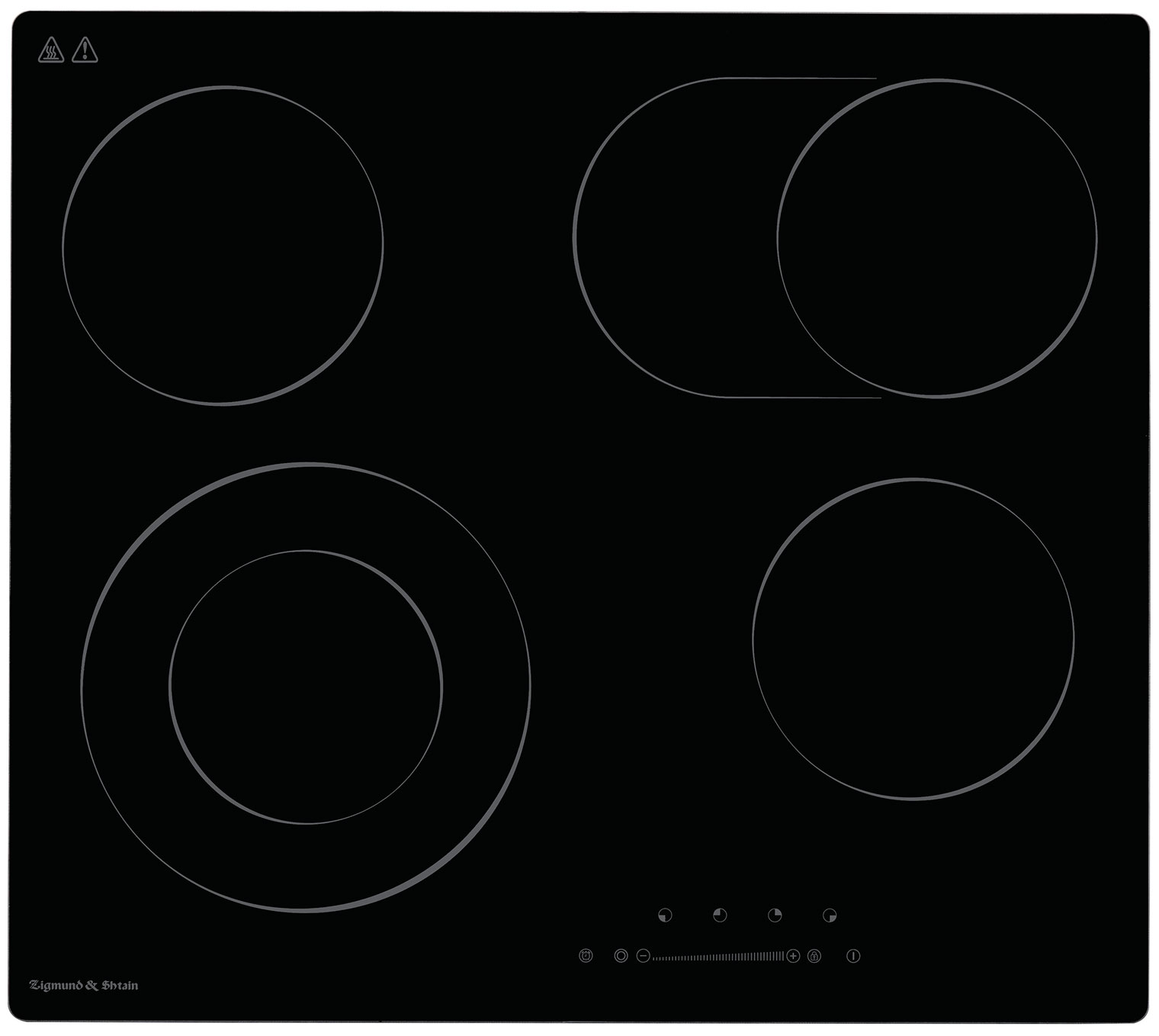 Встраиваемая электрическая варочная панель Zigmund & Shtain CN 43.6 B