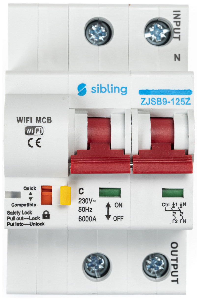 Автомат двухполюсный Sibling Powerswitch-A25 (2) Автомат двухполюсный Sibling Powerswitch-A25 (2)