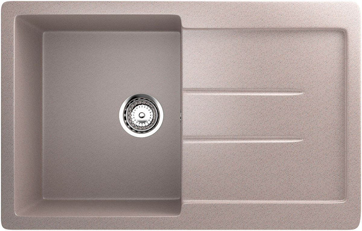 Изображение товара Кухонная мойка Ulgran U-507 песочный искусственный мрамор