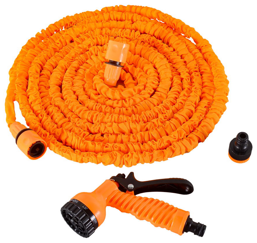 Изображение товара Набор для полива Вихрь с растягивающимся шлангом 15м модель 73/7/2/25