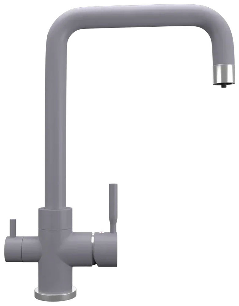 Изображение товара Кухонный смеситель Ulgran UQ-019/бетон (UQ-019-05)