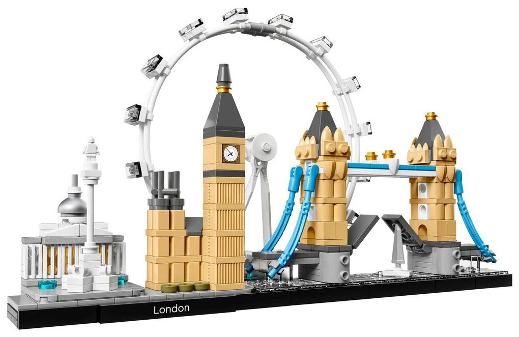 Конструктор Lego Architecture Лондон 21034 lego 21034 london лего лондон