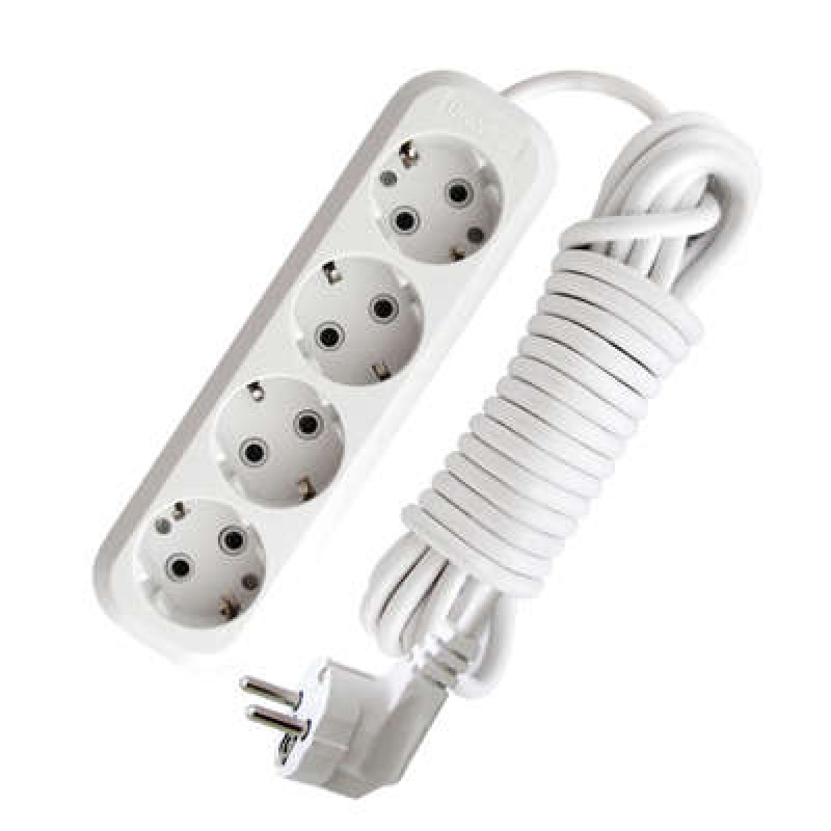 Изображение товара Удлинитель универсал 4 розетки 10м заземление IP20 Е-304