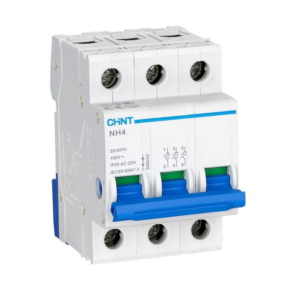 Изображение товара Chint NH4 R низковольтный выключатель нагрузки 125A