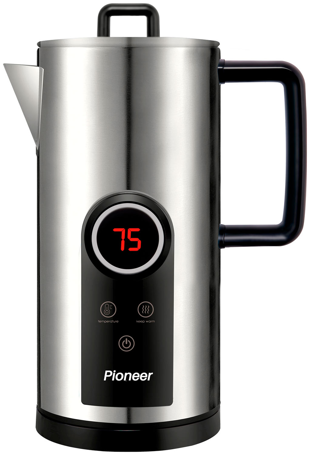 чайник pioneer ke575m 1 7 л 2200вт серебристый Чайник электрический Pioneer KE575M