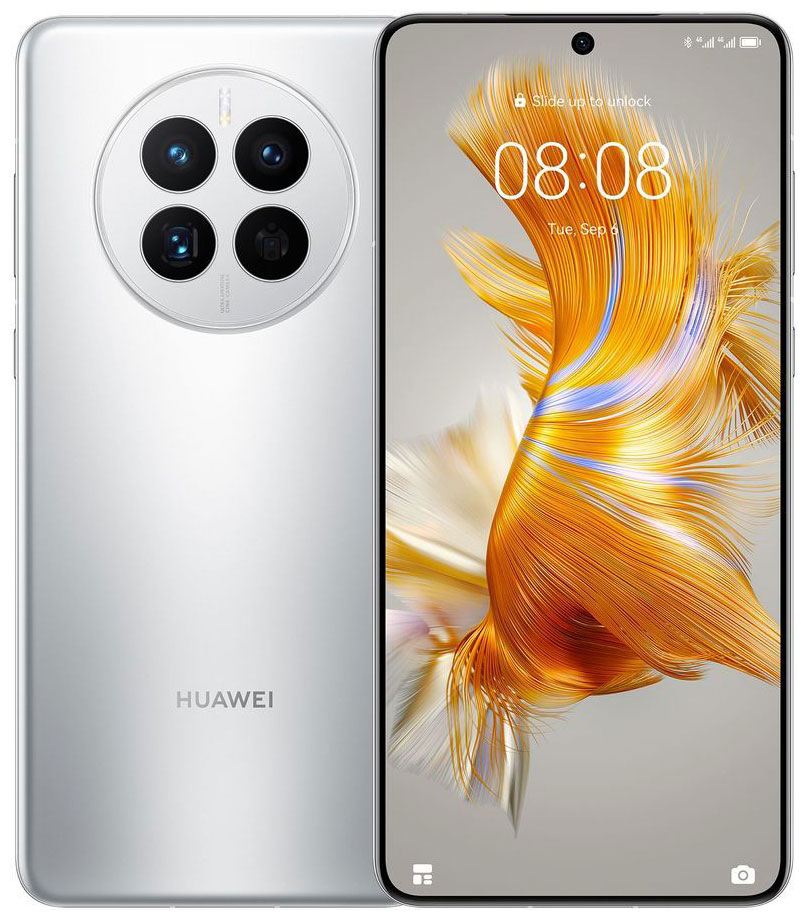 Смартфон Huawei MATE 50 8/256GB CET-LX9 51097FUQ Снежное серебро смартфон doogee doogee s86 pro flame red 15 5 cm 6 1 720 x 1560 пикселей 4 x cortex a53 2 0 ггц 4 x cortex a73 2 0 ггц 8 core 8gb ram