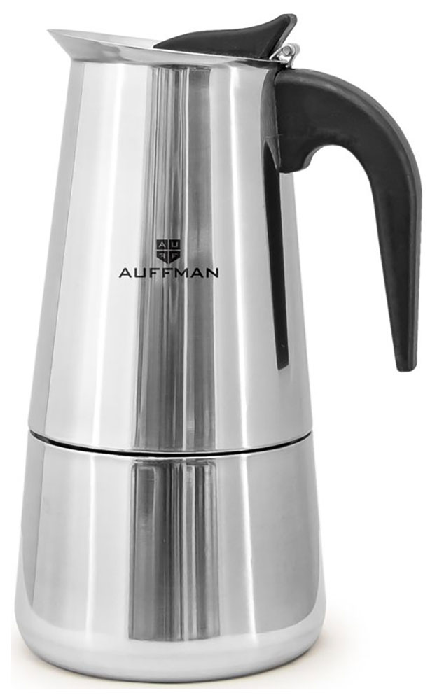 Кофеварка гейзерная AUFFMAN AM-1003 кофеварка гейзерная итальяно на 9 чашек 450 мл цвет красный