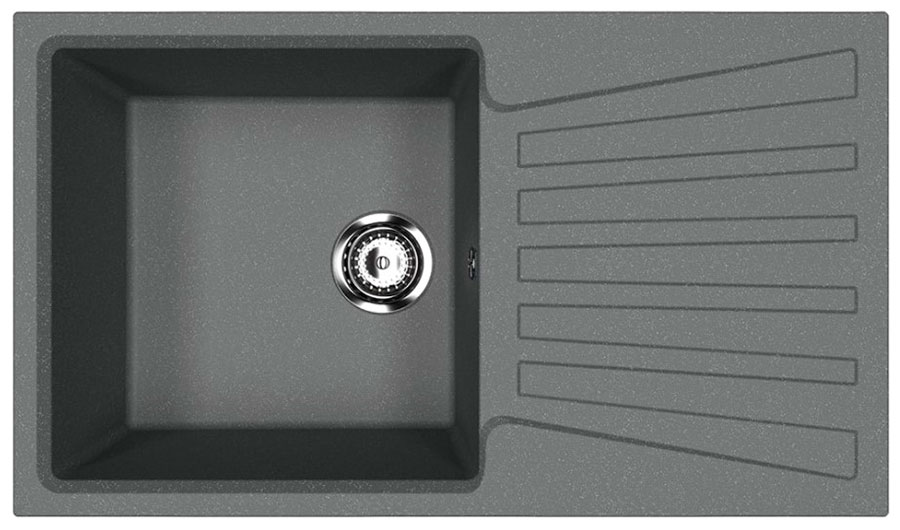 

Кухонная мойка Ulgran U-703/антрацит (U-703-343)