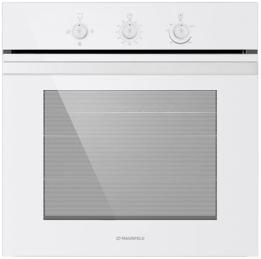 Изображение товара Газовый духовной шкаф Maunfeld MGOG.673 W с грилем и конвекцией Встроенный