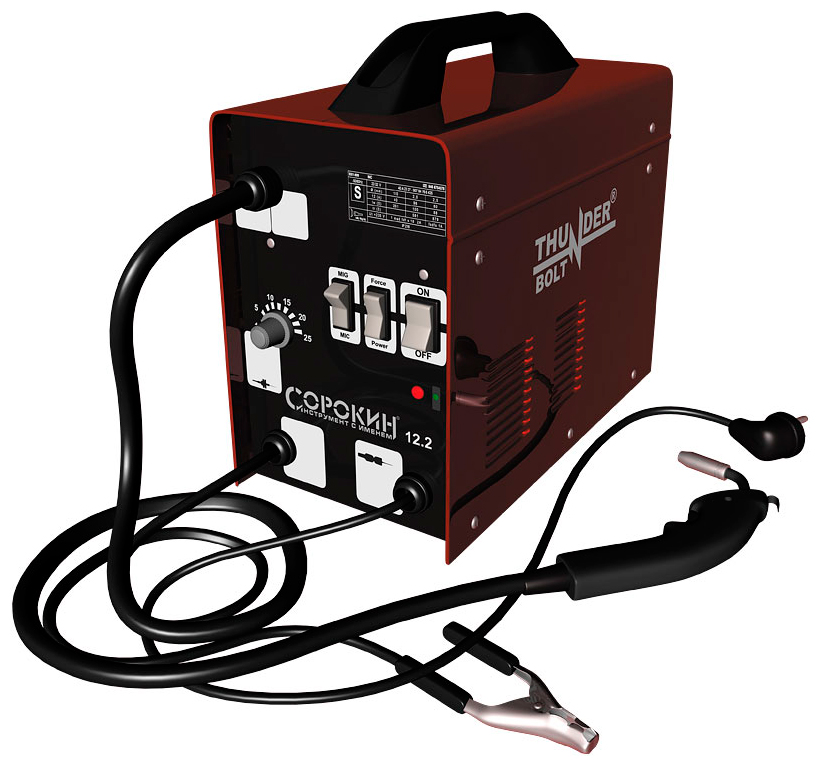 Изображение товара Сварочный аппарат MIG 0.8мм 220В Сорокин 80А полуавтомат для сварки по проволоке