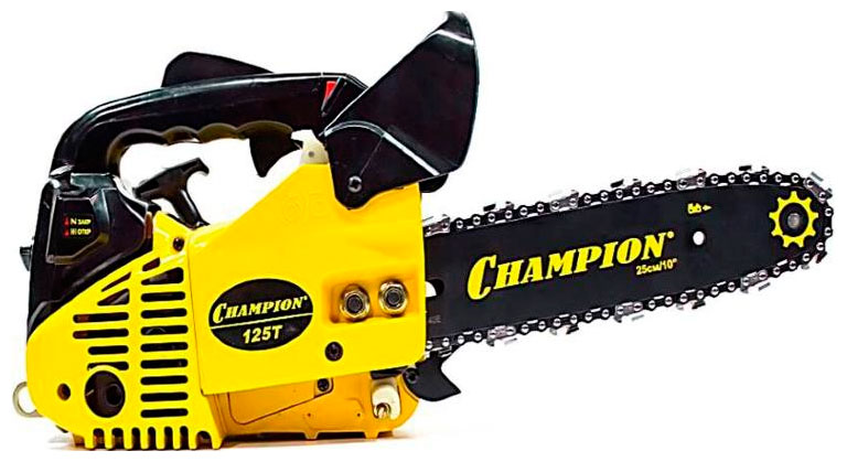 Изображение товара Бензопила Champion 125 T-10 дюймов 3/8 1,3 мм 40 зубьев для домашнего и профессионального использов