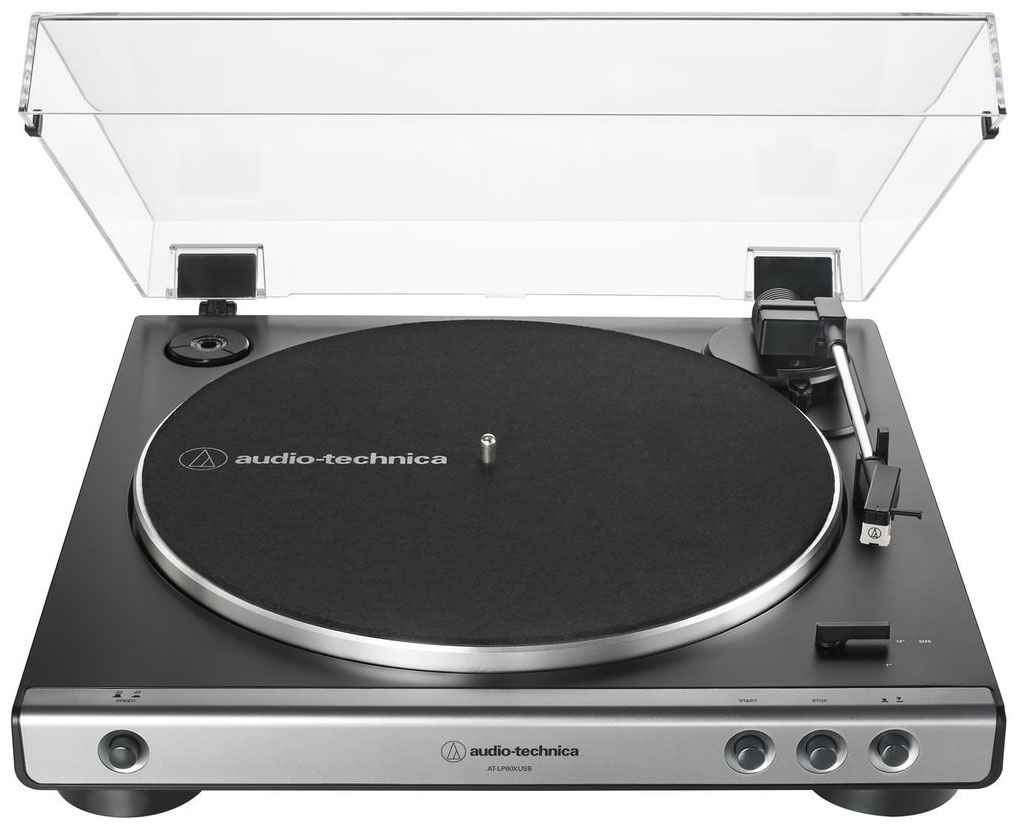 Изображение товара Проигрыватель виниловых дисков Audio-Technica AT-LP 60 XUSBGM ружейная сталь Изображение товара Проигрыватель виниловых дисков Audio-Technica AT-LP 60 XUSBGM ружейная сталь