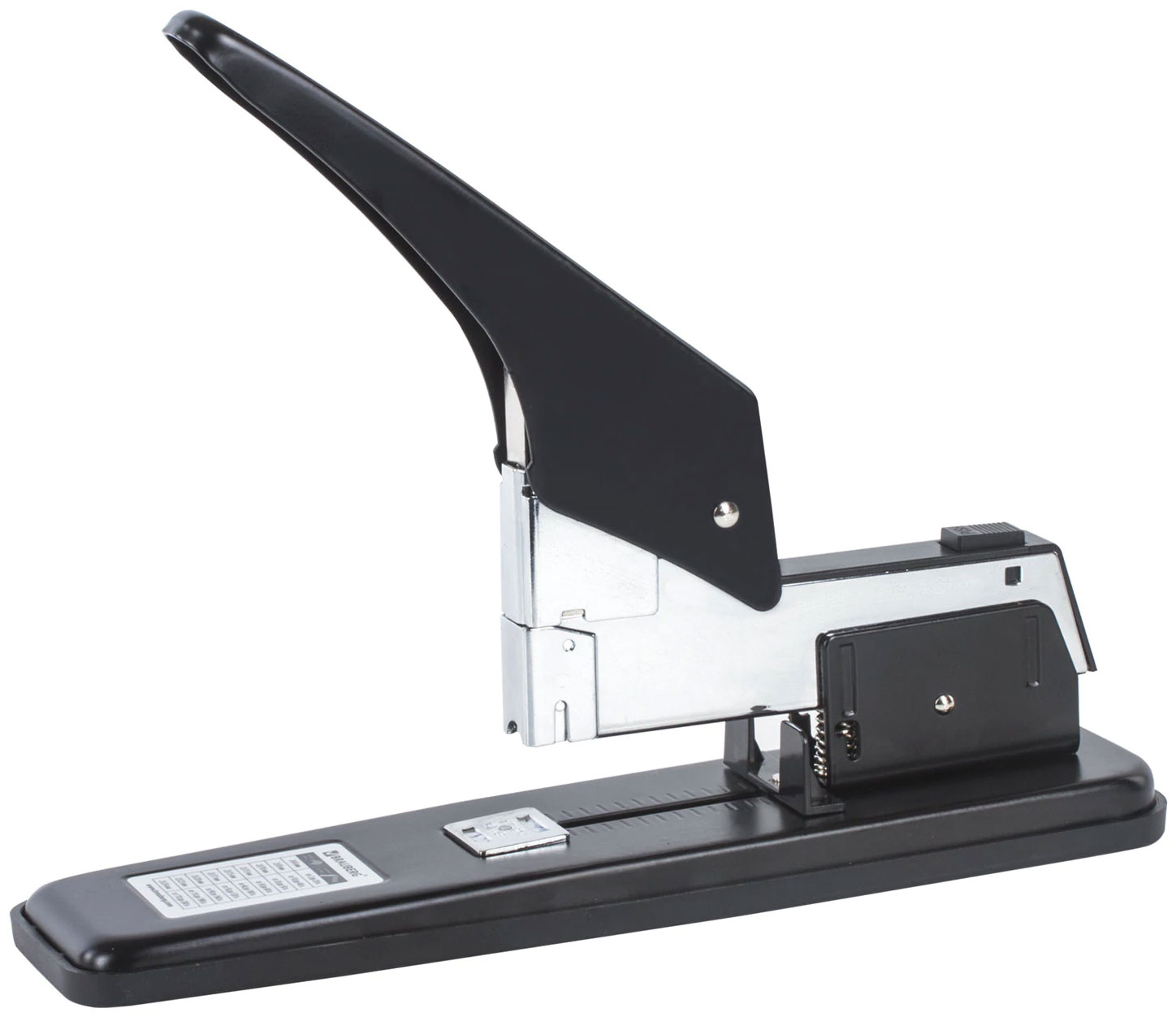 Изображение товара Степлер Brauberg МОЩНЫЙ №24/6-23/24 металлический "Heavy duty", до 200 листов, черный, 227660
