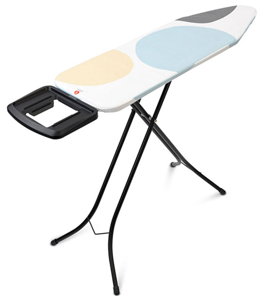 Изображение товара Гладильная доска Brabantia PerfectFlow 124х38см, цветные пузыри