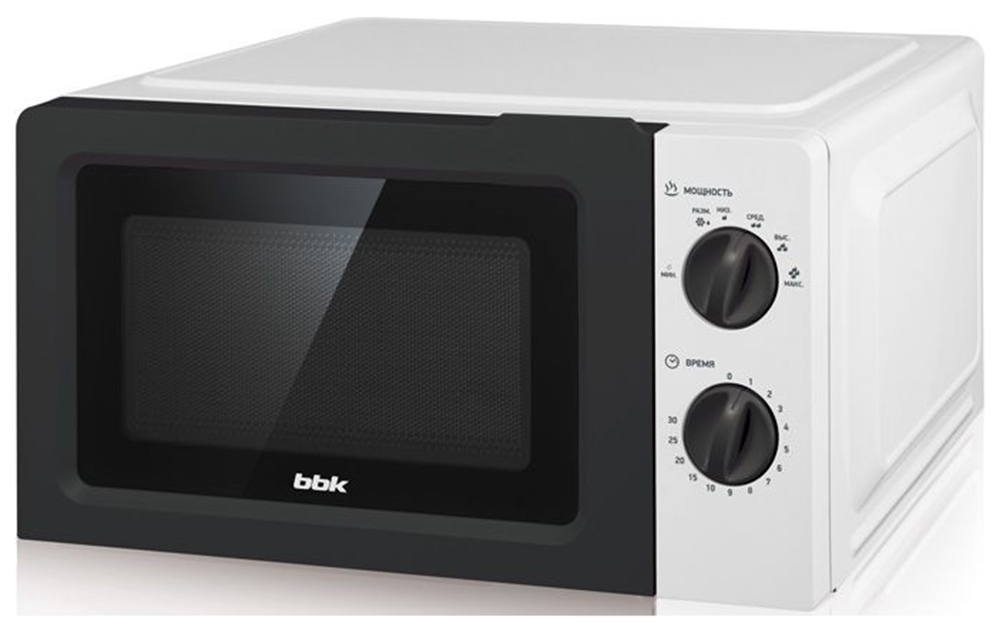 Изображение товара Микроволновая печь BBK 17MWS-783M/W белая с размораживанием