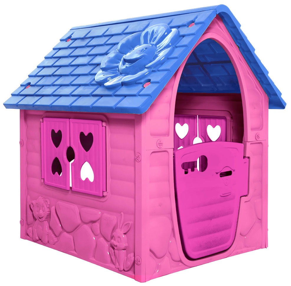 Домик Dohany 456R розовый игровой домик для улицы