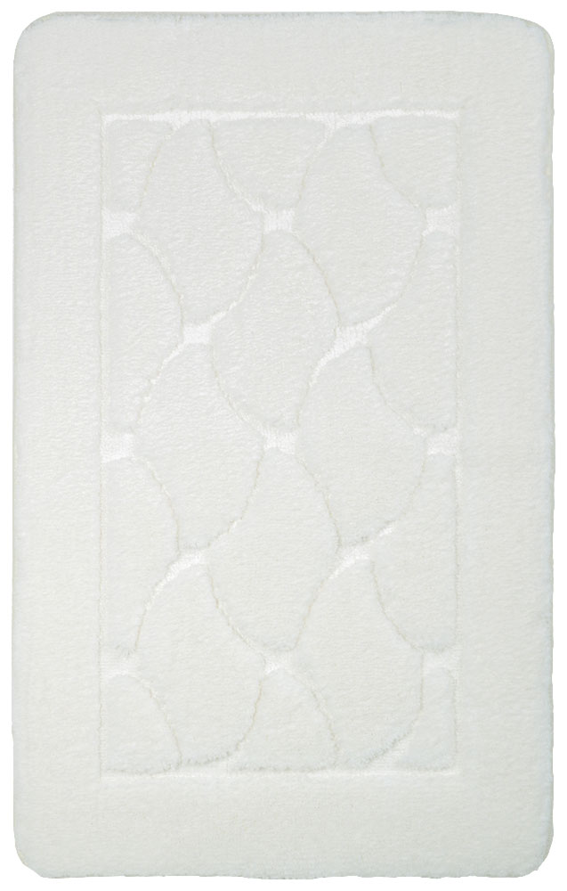 Изображение товара Коврик для ванной Fixsen Link 50х80 см, белый (FX-5002W)