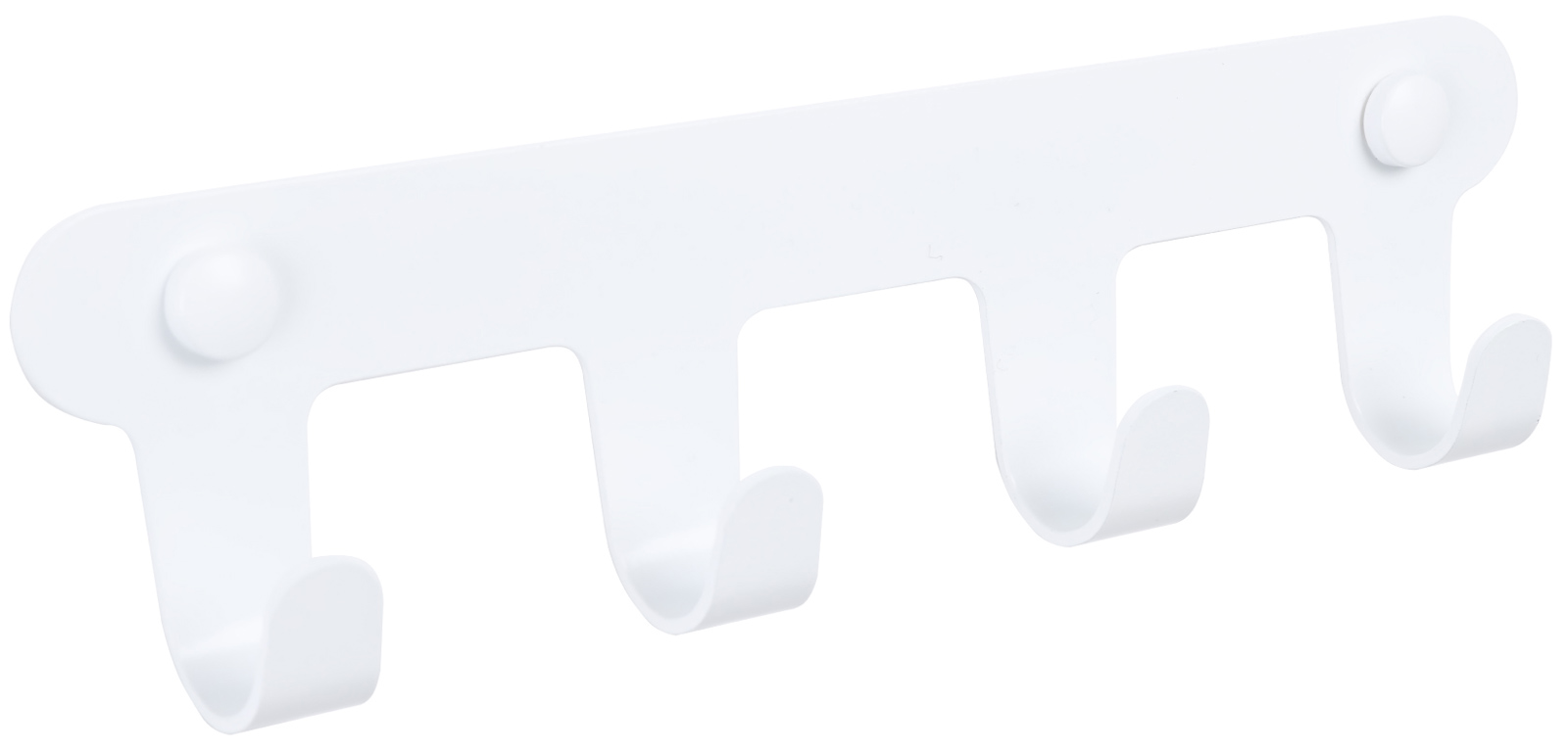 Изображение товара Планка 4 крючка Fixsen PRACTICA белый (FX-805W-4)