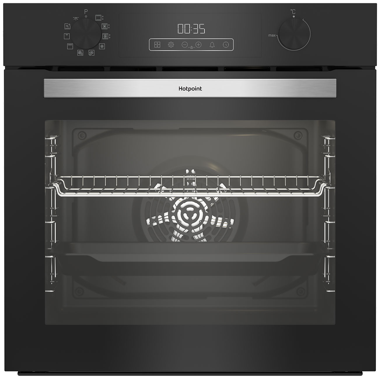 Электрический духовой шкаф Hotpoint FE8 824 H BL, черный