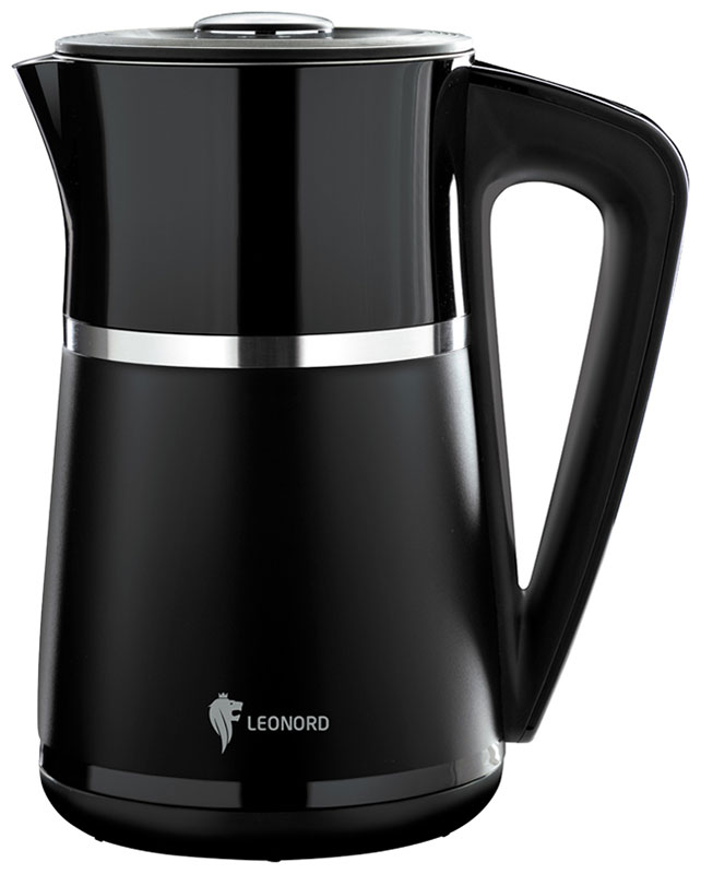 Изображение товара Чайник электрический Leonord LE-1512, 1.7 л, черный (106188)