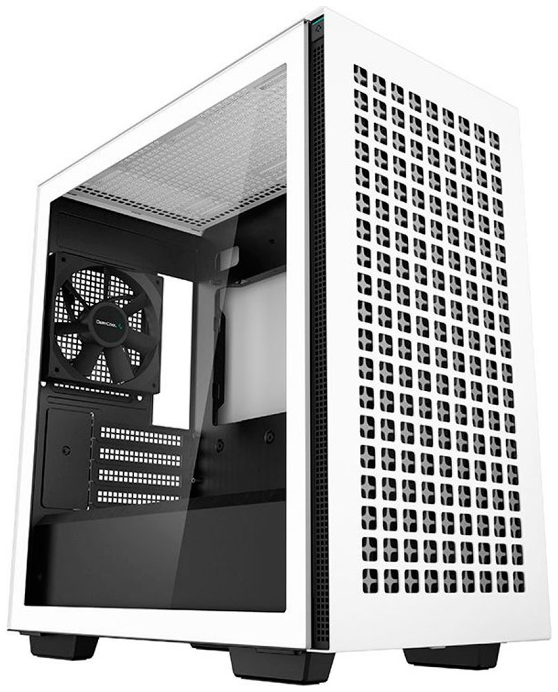 Изображение товара Компьютерный корпус Deepcool CH370 белый без БП mATX 7x120mm 4x140mm 1xUSB2.0 1xUSB3.0 audio bott PSU