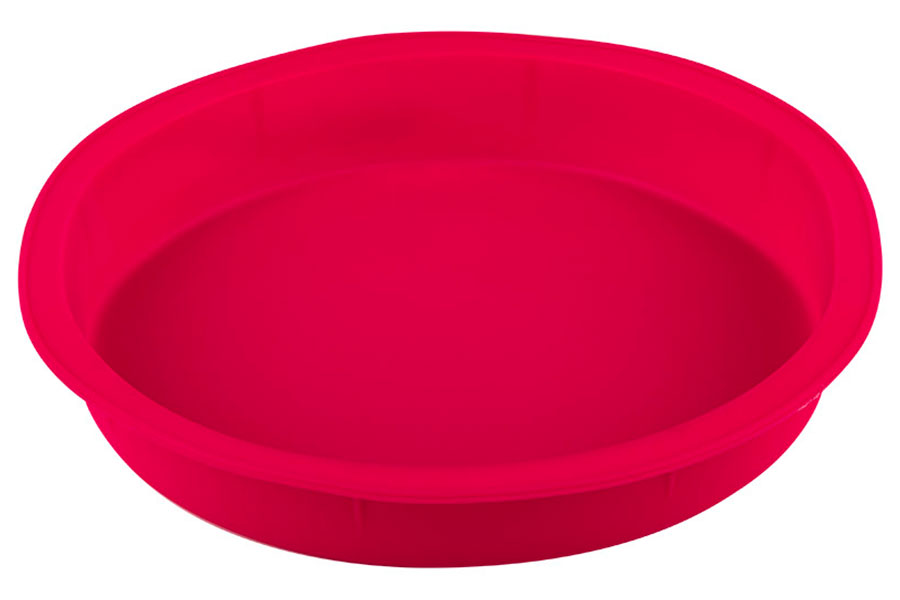 Изображение товара Форма для выпечки Mallony ROSEO, силикон, круглая, 21х4 см (008058)