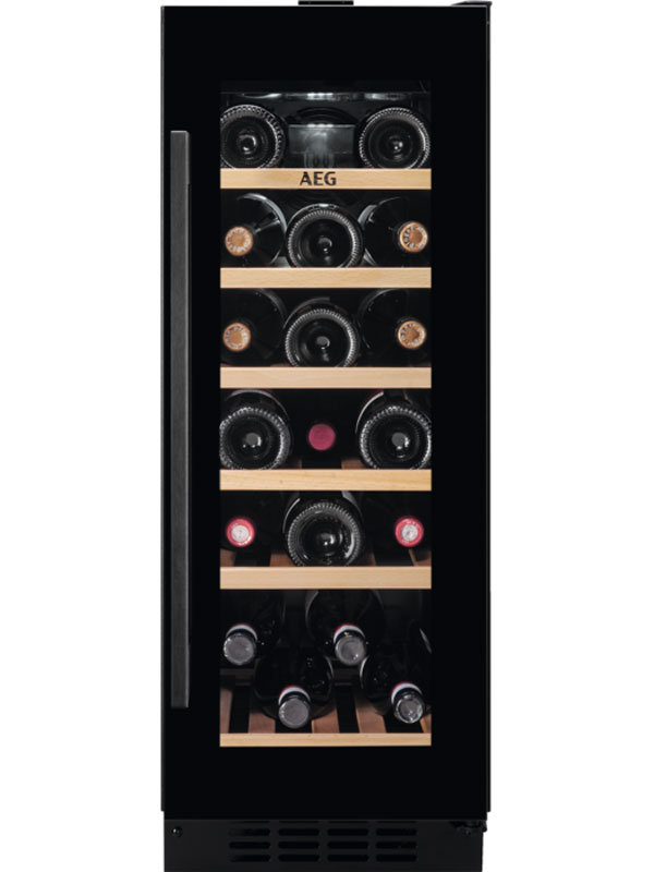 Изображение товара Встраиваемый винный шкаф AEG AWUS020B5B 58л однозонный черный