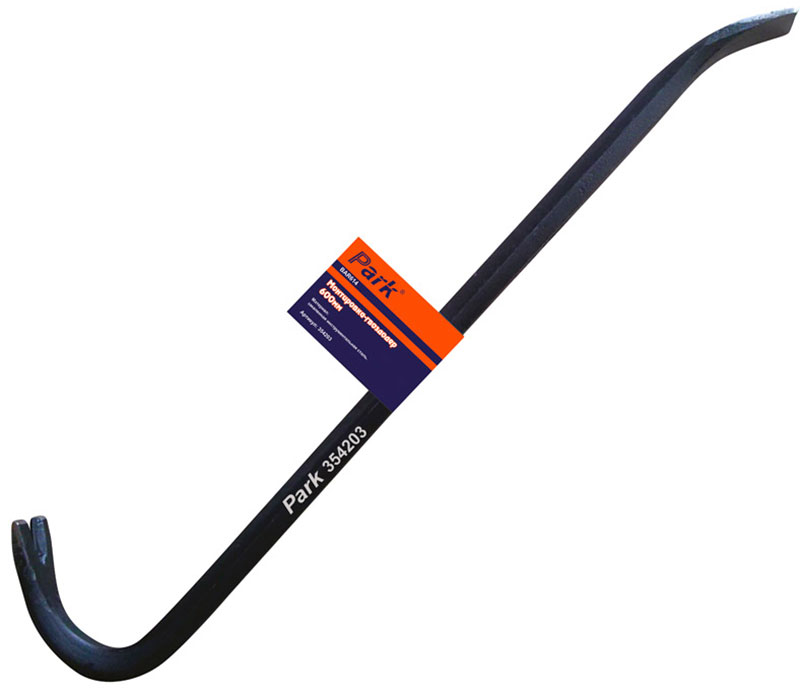 Изображение товара Монтировка-гвоздодер Park BAR614 60 см для строительных и ремонтных работ