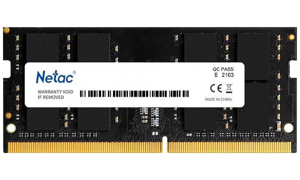 Изображение товара Оперативная память Netac DDR4 SO-DIMM 4Gb 2666MHz NTBSD4N26SP-04