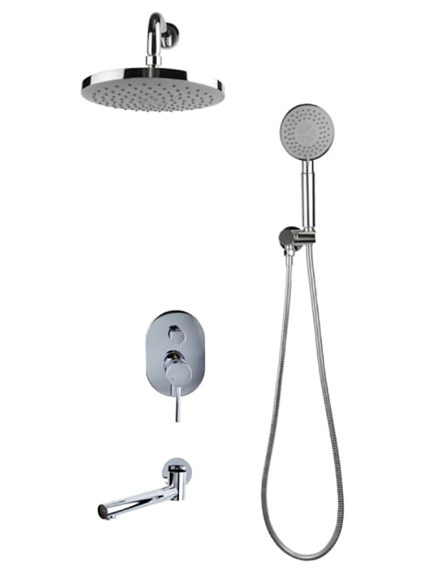 Изображение товара Душевая система Bronze de Luxe SCANDI/хром (14582C)