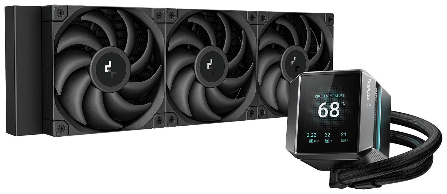 СЖО для процессоров Deepcool MYSTIQUE 360 (R-LX750-BKDSNMP-G-1) СЖО для процессоров Deepcool MYSTIQUE 360 (R-LX750-BKDSNMP-G-1)