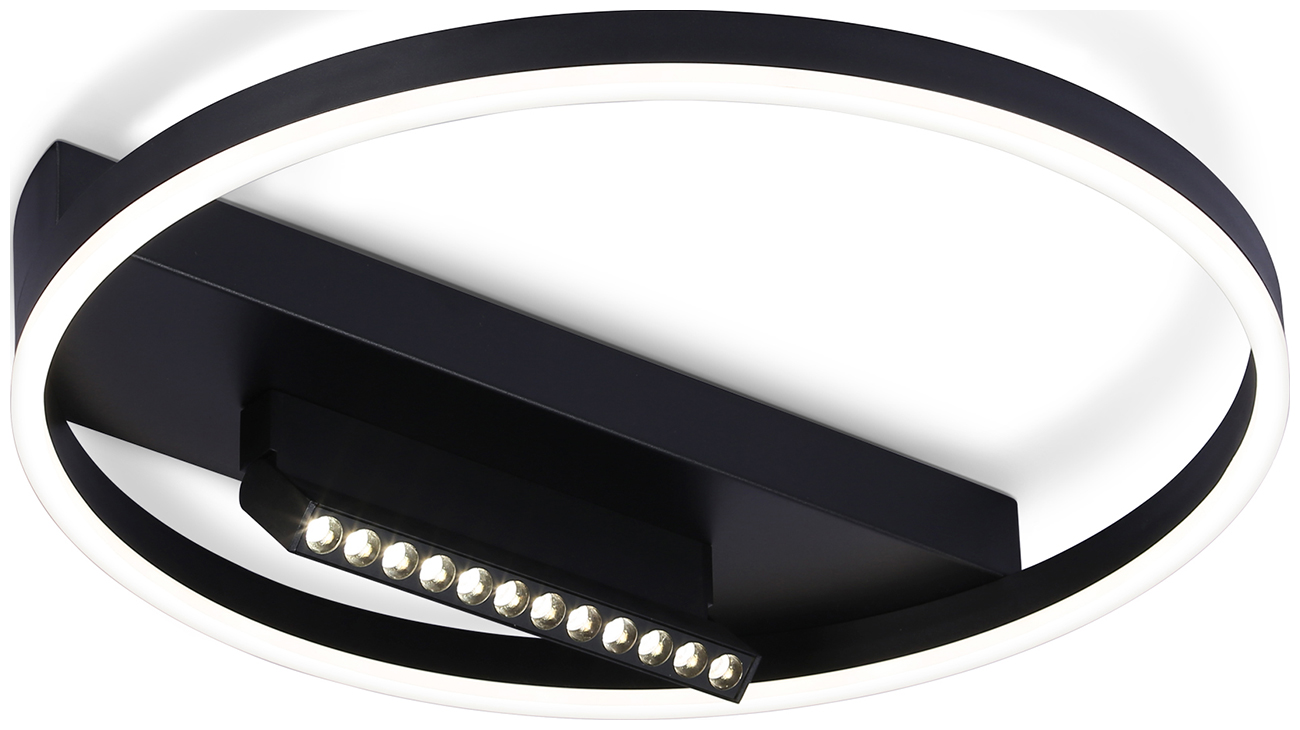 Изображение товара Потолочный светодиодный светильник LineTech FL51458 с пультом и регулировкой яркости