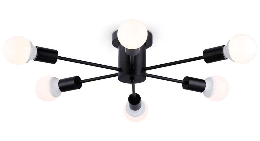 Изображение товара Люстра потолочная Ambrella Light Traditional Loft TR80402 для гостиной