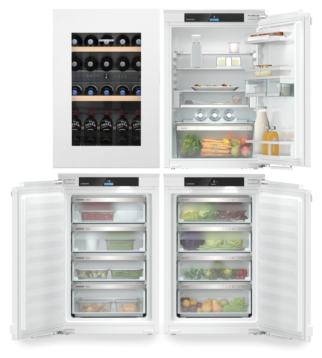 Изображение товара Встраиваемый холодильник Side-by-Side Liebherr IXRFWB 3966-22 001 BioFresh NoFrost