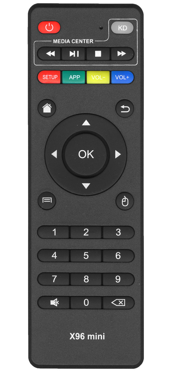 Изображение товара Универсальный пульт Huayu X96X96 mini, для медиаплеера