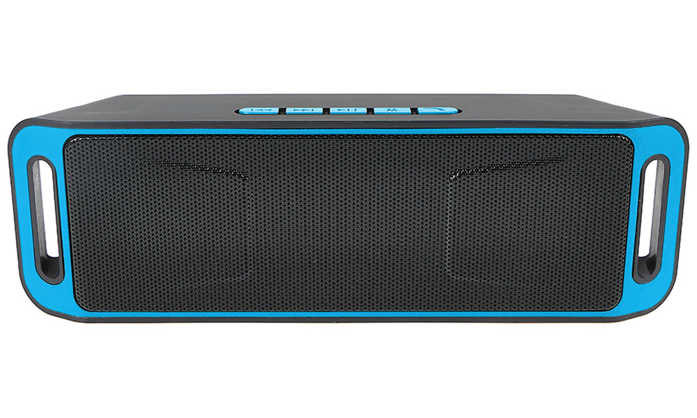 Изображение товара Беспроводная портативная колонка Pero WS02, синяя, Bluetooth 5.0, 6 Вт, Micro USB