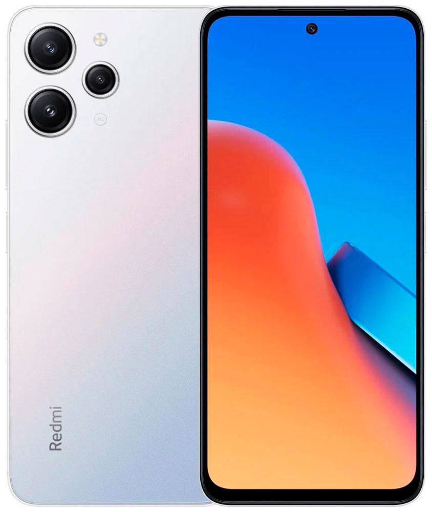

Смартфон REDMI 12, 8/256 Гб, Polar Silver, Серебристый