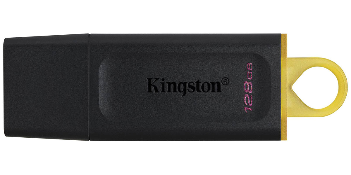Изображение товара Флешка Kingston DataTraveler Exodia 128GB USB 3.2 Gen 1 черный желтый