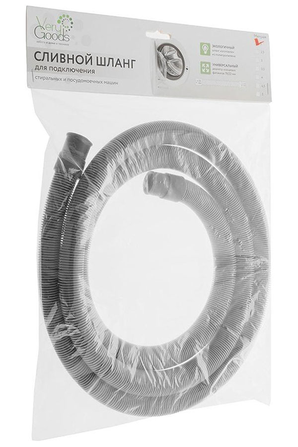 Изображение товара Шланг сливной Verygoods 2 м (VG-121)