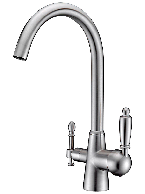 Изображение товара Смеситель для кухонной мойки Kaiser Vincent 31744-5 с фильтром и вращающимся изливом