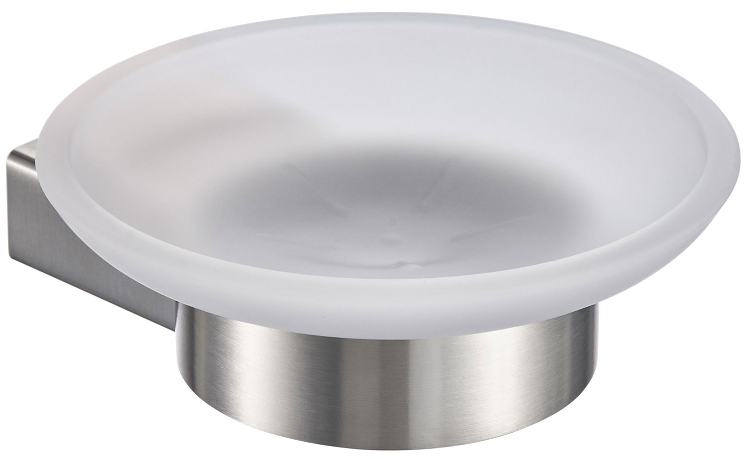 Изображение товара Мыльница с держателем Milacio Ultra MCU.962.SS настенная нержавеющая сталь