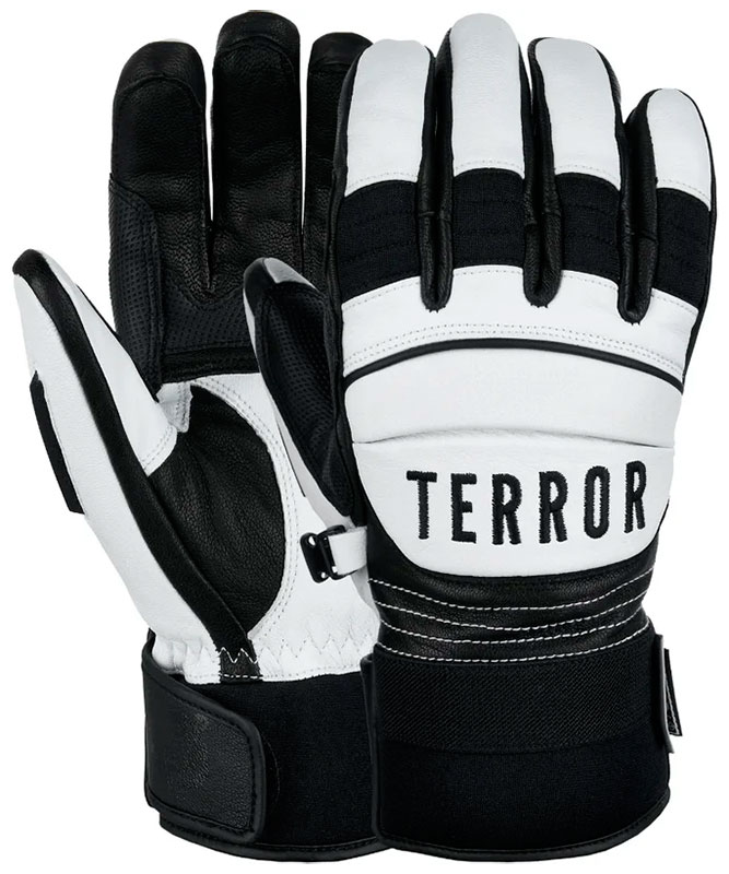Изображение товара Перчатки Terror RACE Gloves белые для активного отдыха и спуска